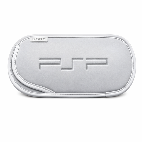 Sony-PSP Soft Case / Sleeve - Ceramic White-tweedehands