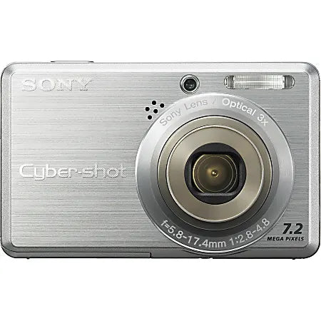 Sony-DSC-S750 Digitale Compact Camera - Zilver-tweedehands