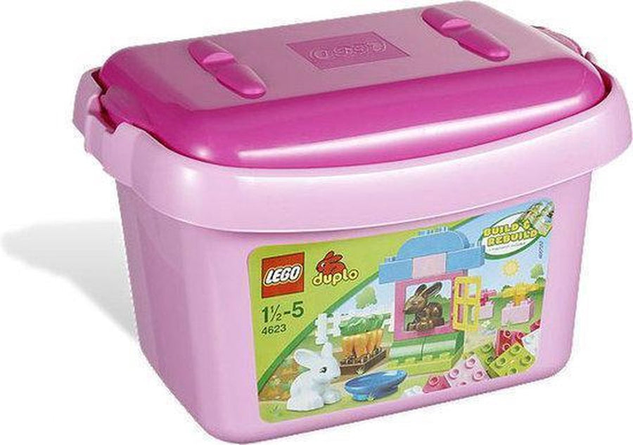 LEGO-Duplo Roze Opbergdoos - 4623 (Nieuw)