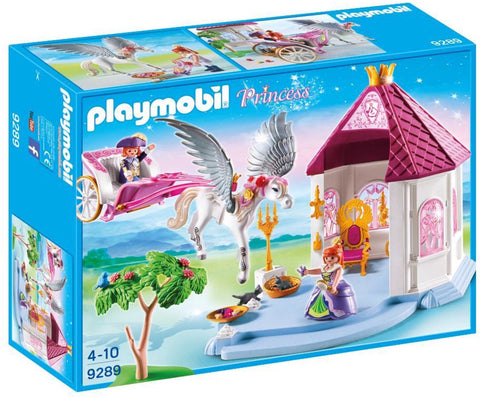 Playmobil-Koninklijk Paviljoen met Pegasus-koets - 9289 (Nieuw)