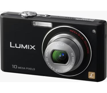 Panasonic-Lumix DMC-FX37 Digitale Compact Camera - Zwart-tweedehands