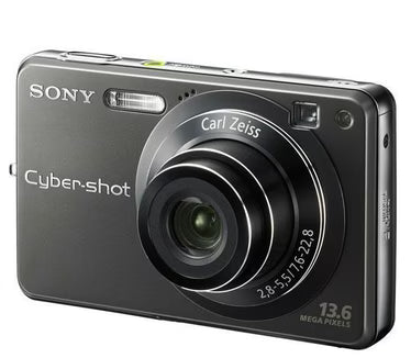 Sony-CyberShot DSC-W300 Digitale Compact Camera - Zwart (In doos)-tweedehands