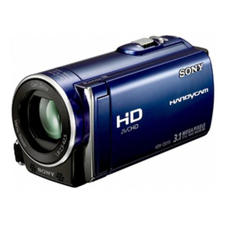 Sony-HDR-CX115E Videocamera - Blauw (In doos)-tweedehands