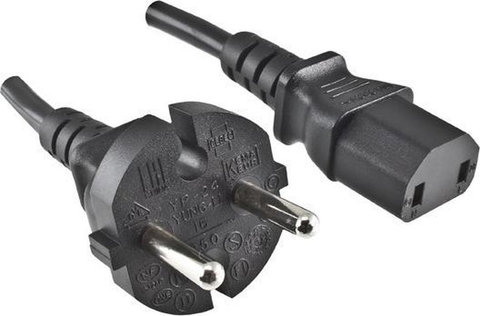 Algemeen-Stroomkabel / Netsnoer Schuko naar IEC C17 voor Xbox One Power Brick en Apparaten met IEC C18 Ingang-tweedehands