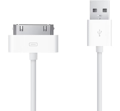 Apple-Originele 30‑pin USB Oplaadkabel-tweedehands