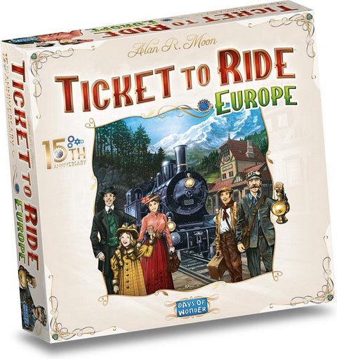 Ticket to Ride: Europe - 15th Anniversary Bordspel