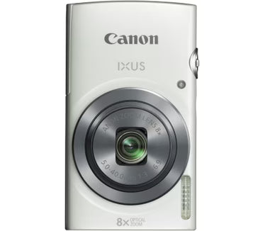 Canon IXUS 160 digitale compactcamera, wit, voorkant, tweedehands