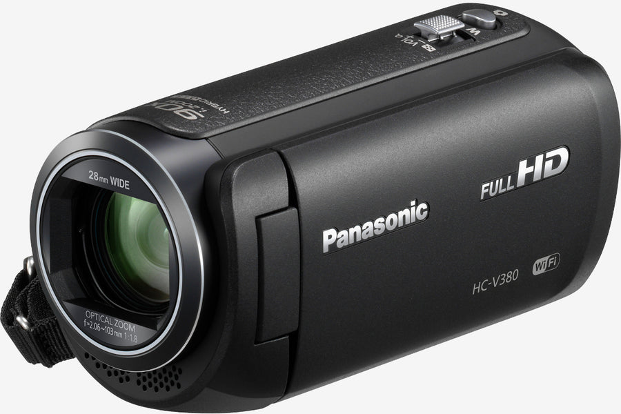 Panasonic-HC-V380 Digitale Videocamera - Zwart-tweedehands