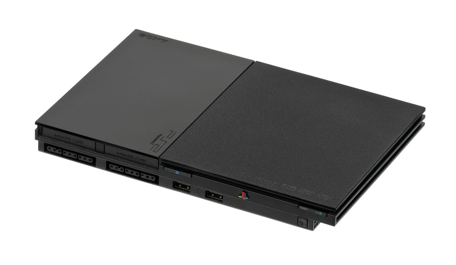 Losse Playstation 2 Slim Console - Zwart (Zonder kabels)