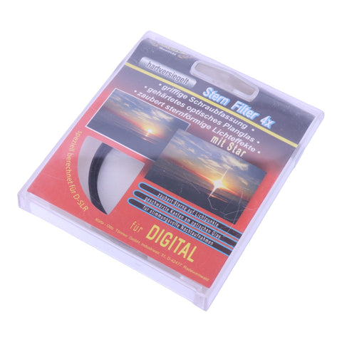 Bilora Stern Filter 4x 67mm, blister Stern Filter 4x mit Star voor digitaal, nieuw in verpakking