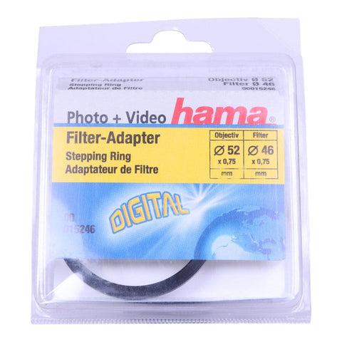 Filter-Adapter / Verloopring Objectief 52 mm - Filter 46 mm (00015246) (Nieuw)