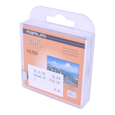 C-PL Circulair Polarisatiefilter 43mm (Nieuw)