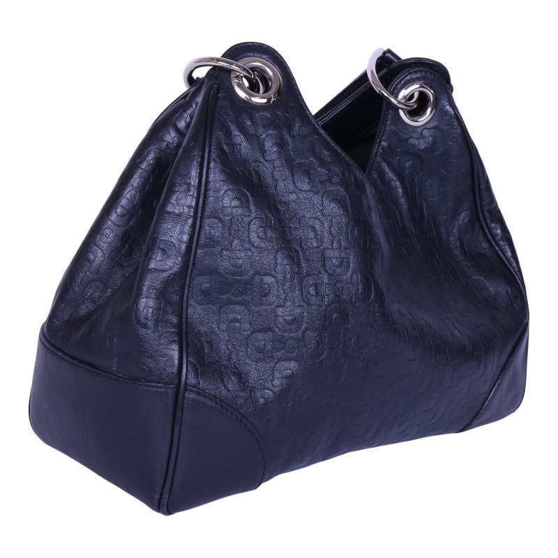 Princy Hobo Zwart Leer