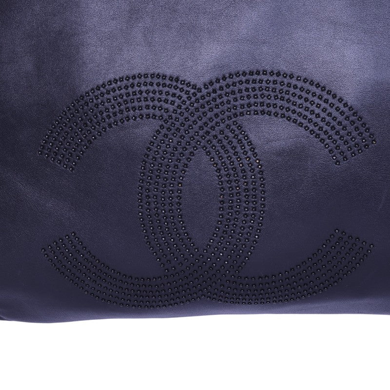 Strass CC Shopping Tote Zwart Lamsleer
