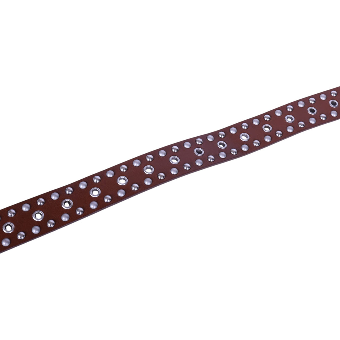Rica Studded Riem Cognac - Maat S