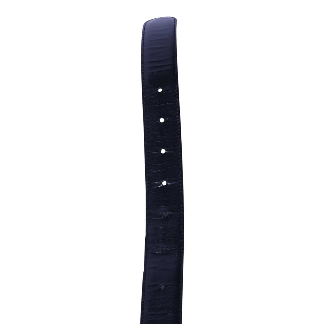 Tank Reversible Leren Riem Zwart/Bruin - Zilverkleurige Gesp