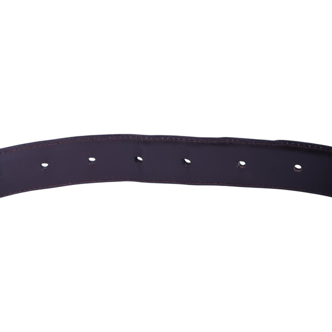 Tank Reversible Leren Riem Zwart/Bruin - Zilverkleurige Gesp