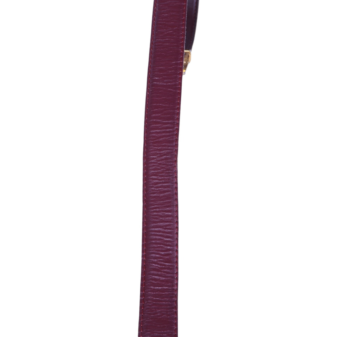 Must Riem Bordeaux Leer - Bordeaux Plaque Gesp