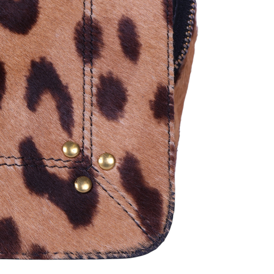 Igor Crossbody Tas - Luipaardprint Ponyhair