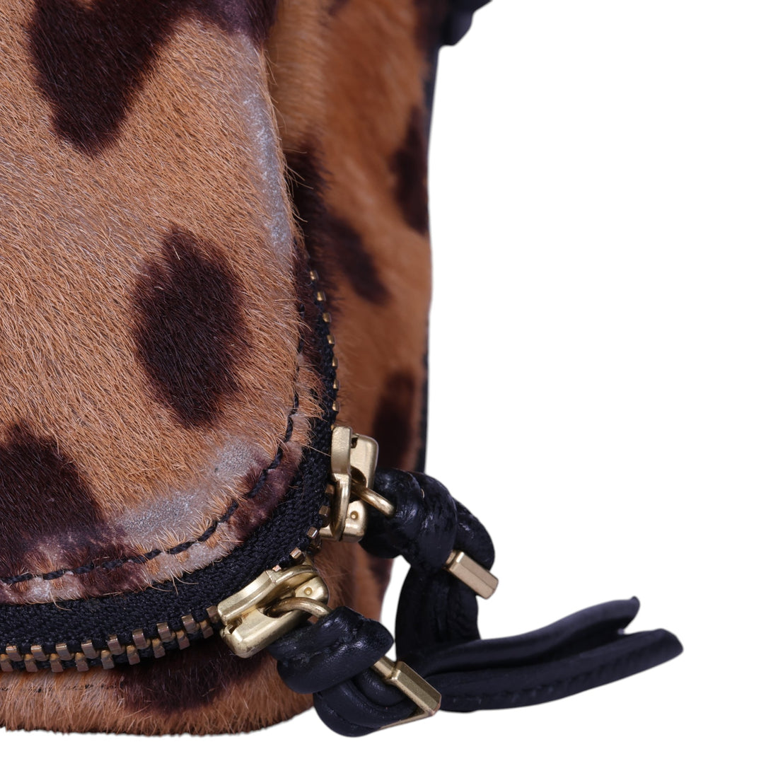 Igor Crossbody Tas - Luipaardprint Ponyhair
