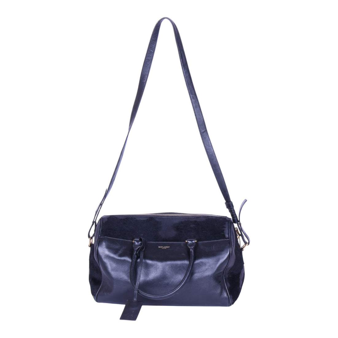 Classic Duffle 6 Zwart Haarkalf