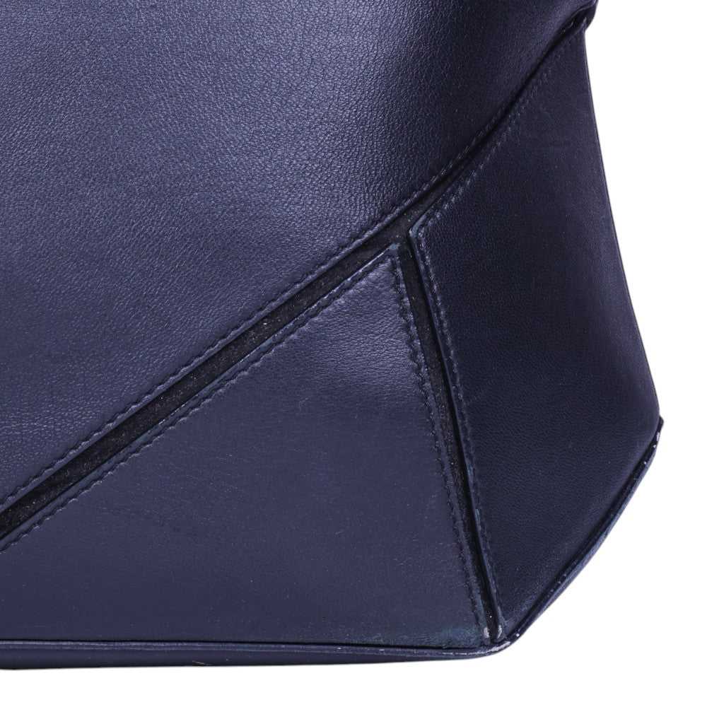 Easy Origami Tote Marineblauw