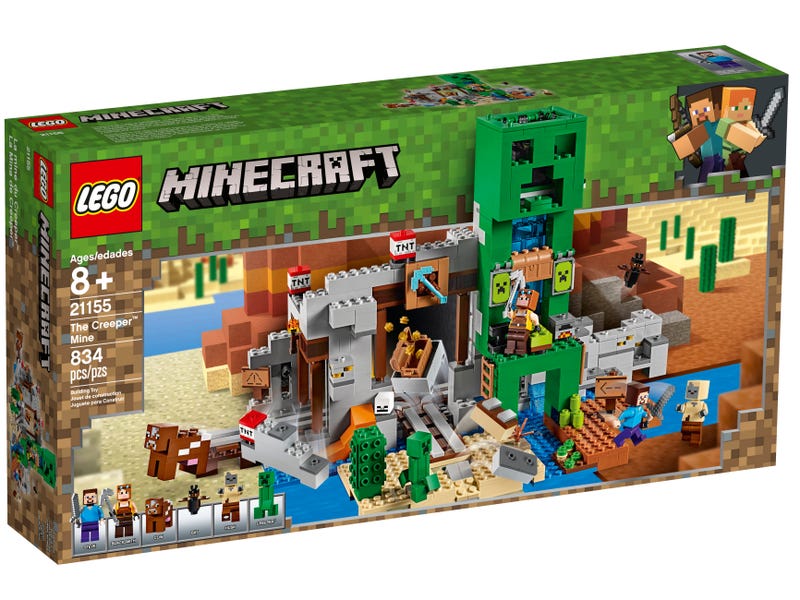 Minecraft De Creeper Mijn - 21155 (Nieuw)