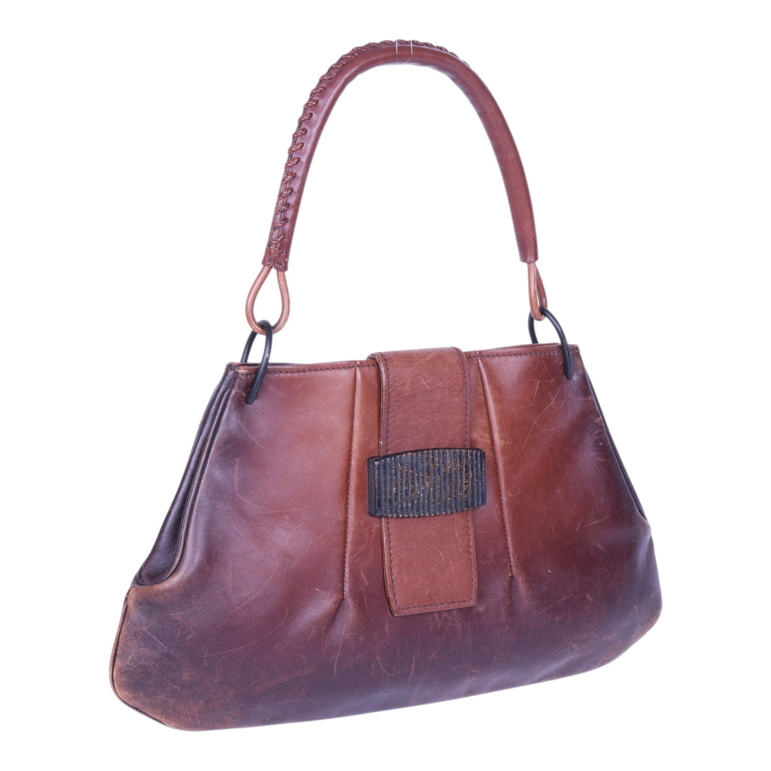 Gradient Schoudertas Bruin Leer (Tom Ford era)