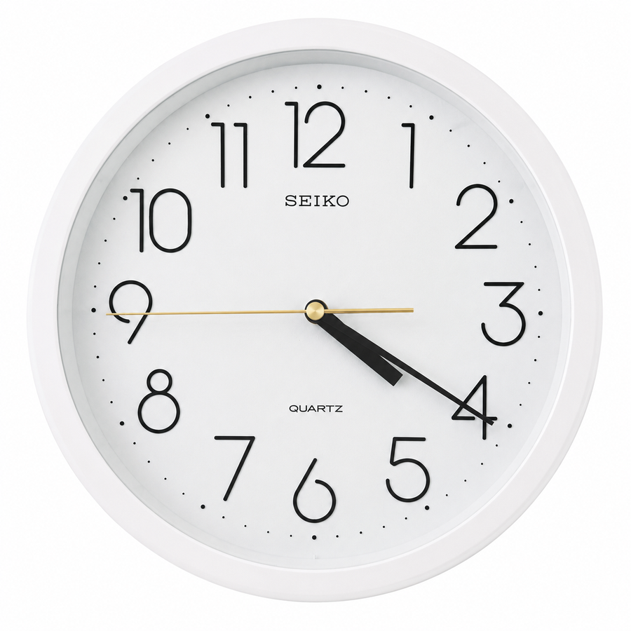 Wandklok - QXA028W (Nieuw)