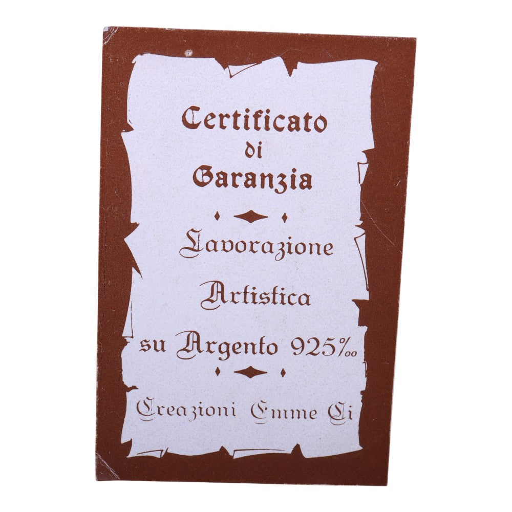 Zilverreliëf 925 - Aziatisch Dorpstafereel - Ingelijst