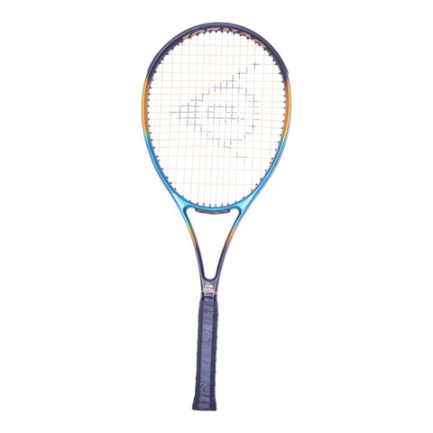 Dunlop Pro Strike Mid Plus tennisracket, volledige voorkant met snaren, tweedehands