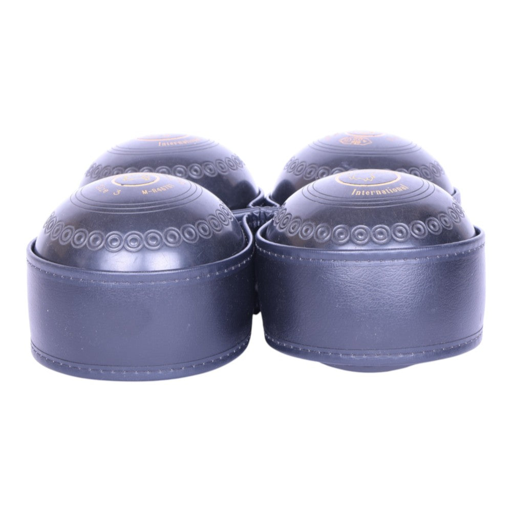 Lawn Bowls Set (4 stuks) - International - Size 3