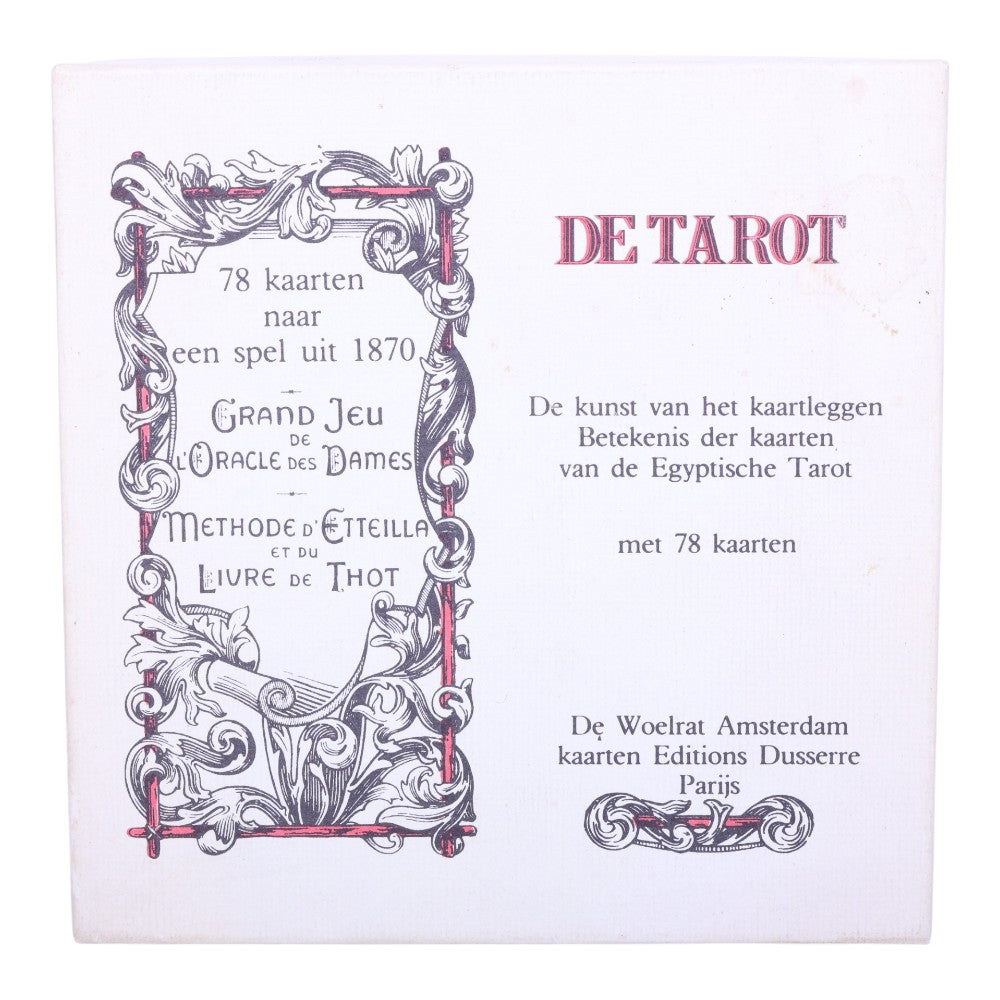 De Tarot - Grand Jeu de l'Oracle des Dames - 78 Egyptische Tarotkaarten