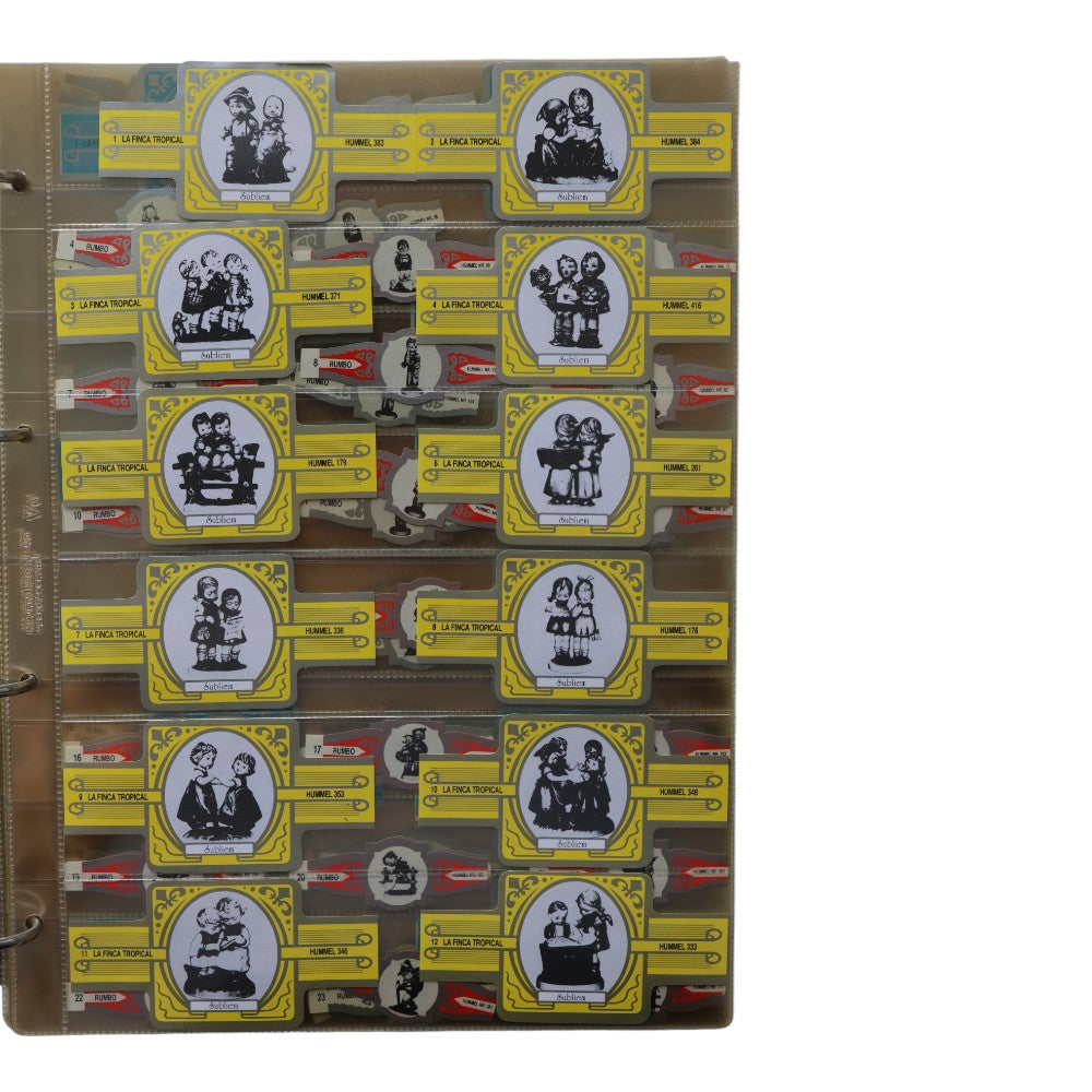 Verzamelalbum Sigarenbandjes - M.J. Hummel Figuren (Goebel Ordner)