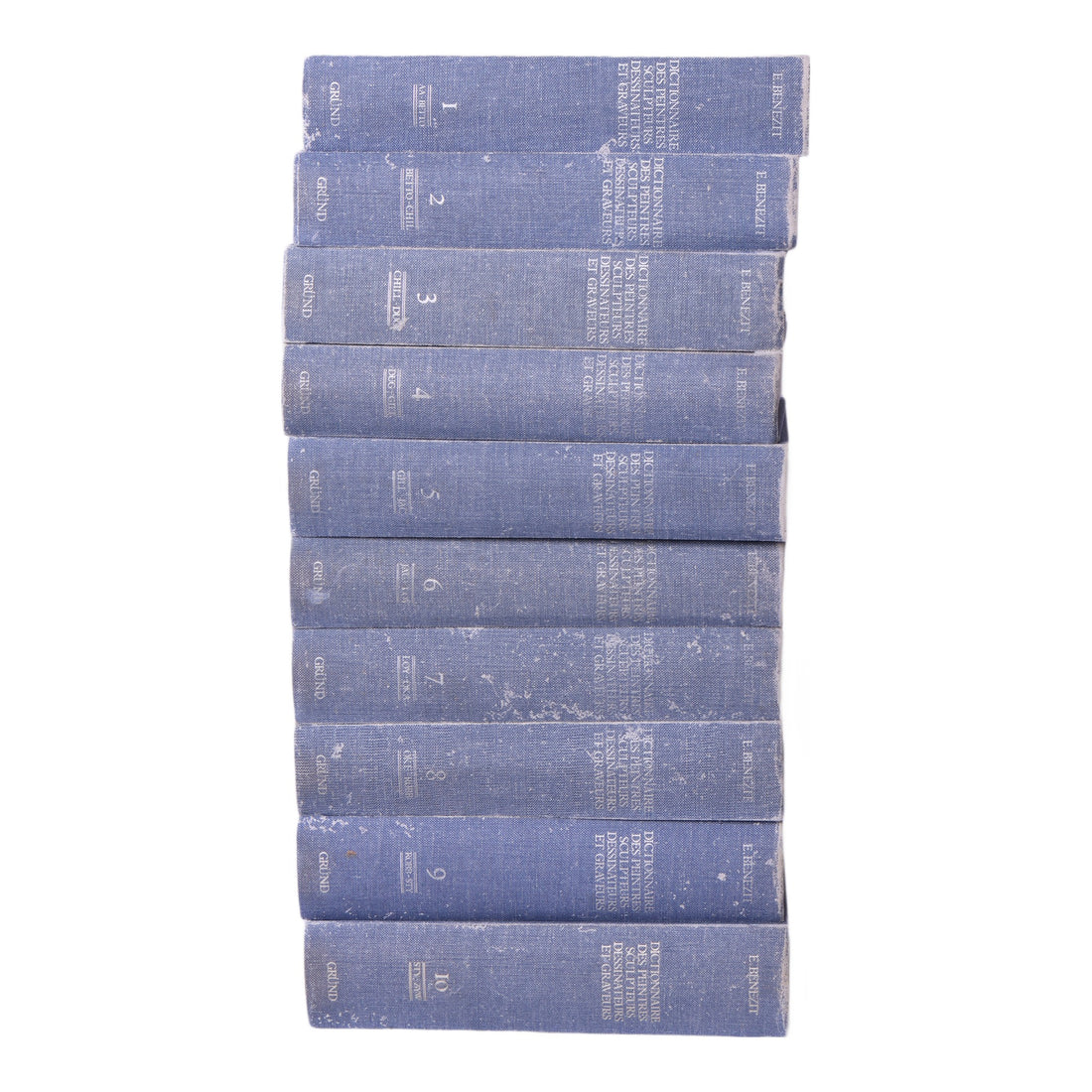 Bénézit - Dictionnaire des Peintres, Sculpteurs, Dessinateurs et Graveurs - Compleet in 10 Delen (Gründ, 1976)