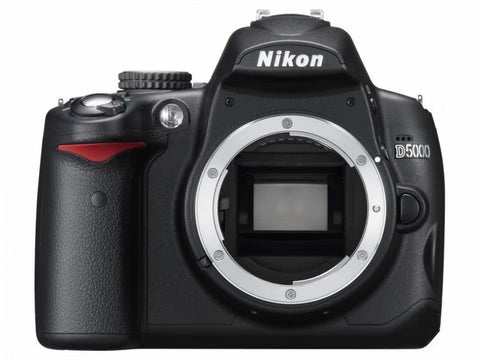 D5000 Spiegelreflexcamera Body - Zwart