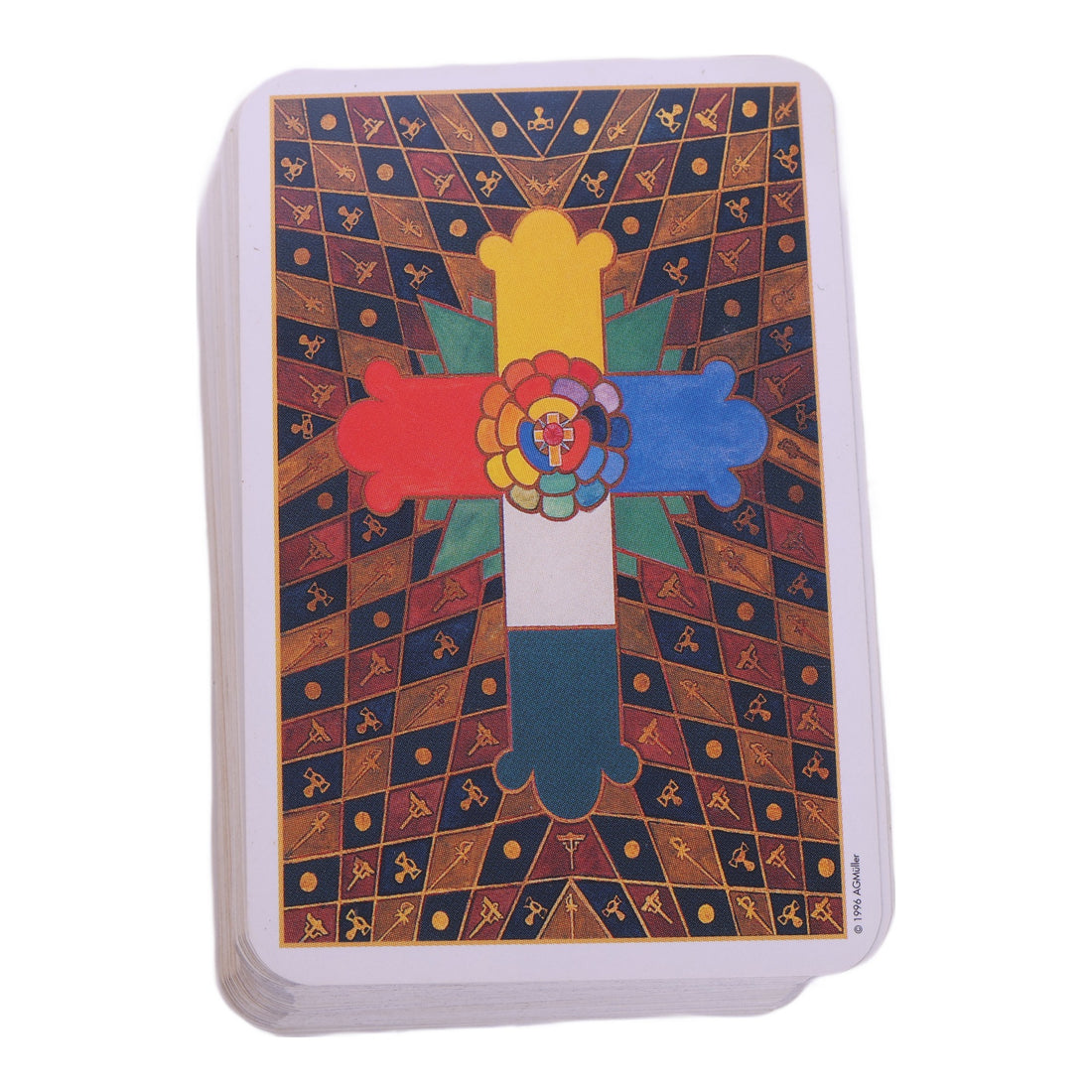 Aleister Crowley Thoth Tarot Pocket (1996) - Onvolledig Deck (76 Kaarten)
