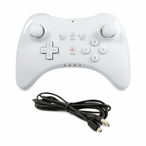 Algemeen-Pro Controller voor Nintendo Wii U - Wit (Nieuw)