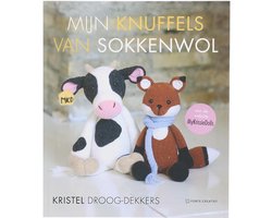 Boek-Mijn knuffels van sokkenwol-tweedehands