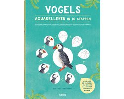 Boek-Vogels - Aquarelleren in 10 stappen-tweedehands