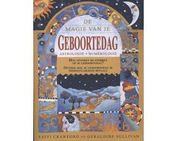 De magie van je geboortedag, Saffi Crawford, boekomslag voorkant, tweedehands