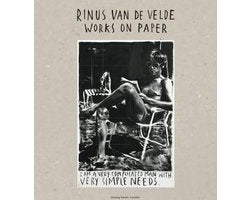 Boek-Rinus van de Velde. Works on Paper-tweedehands