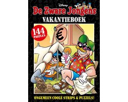 De Zware Jongens Vakantieboek, Disney, omslag met de Zware Jongens en een geldzak, tweedehands