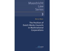 Boek-The Position of Dutch Works Councils in Multinational Corporations-tweedehands