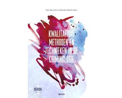 Kwalitatieve methoden en technieken in de criminologie