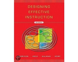 Boek-Designing Effective Instruction-tweedehands
