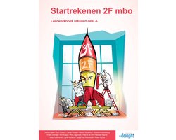 Boek-Startrekenen 2F mbo deel A+B rekenen leerwerkboek-tweedehands