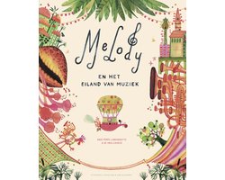 Boek-Melody en het Eiland van Muziek-tweedehands