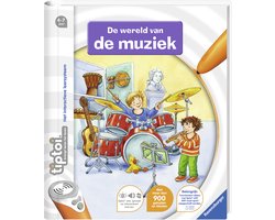 Boek-tiptoi® boek De wereld van de muziek - Ravensburger - Leersysteem-tweedehands