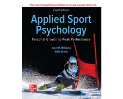 Boek-ISE Applied Sport Psychology Personal Growth to Peak Performance-tweedehands